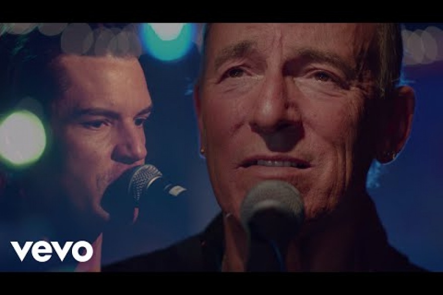 Flamante dueto entre The Killers y Bruce Springsteen