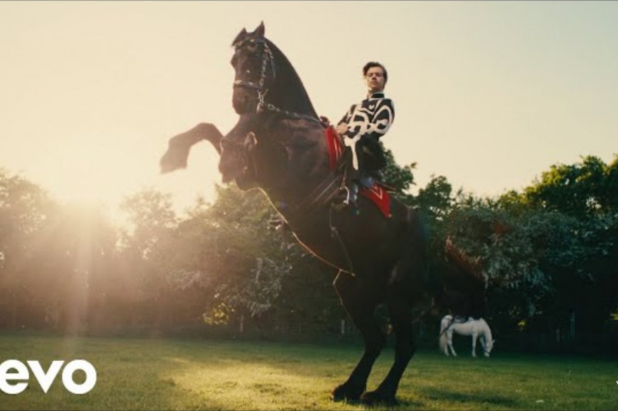 Checa el genial visual que le quedo a Harry Styles para su track Daylight