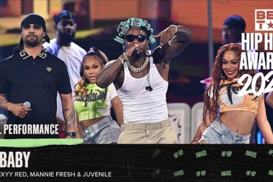 Flamante performance de DaBaby junto a Sexyy Red, Mannie Fresh y Juvenile