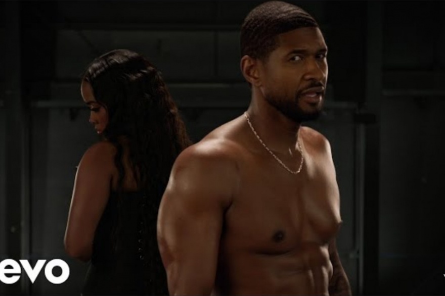 Usher y H.E.R. interpretan las apasionadas palabras de una cancion cautivadora: Risk It All