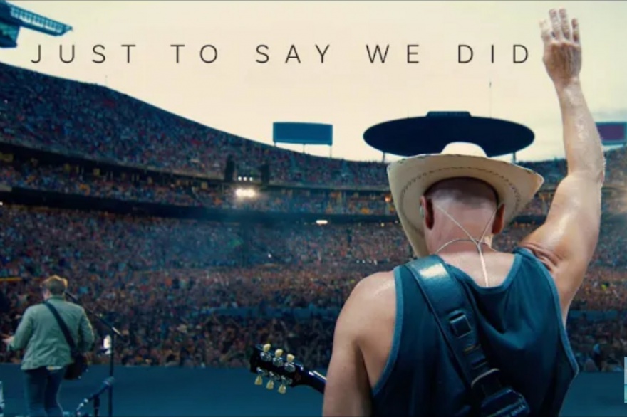 Kenny Chesney y la libertad hecha musica: Just to say we did