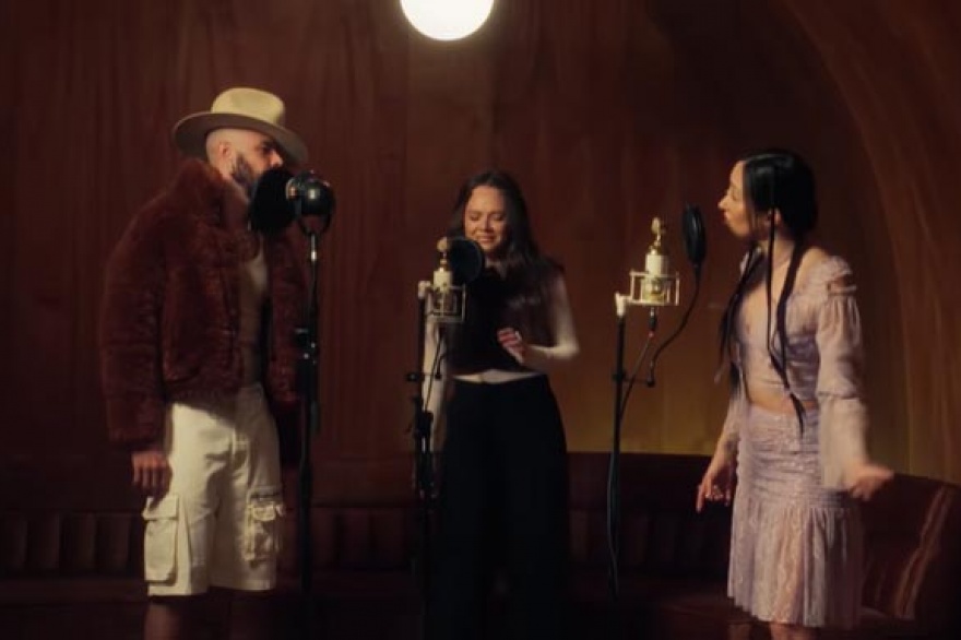 Jesse y Joy con Elsa y Elmar cantan sobre el adios en Accidente