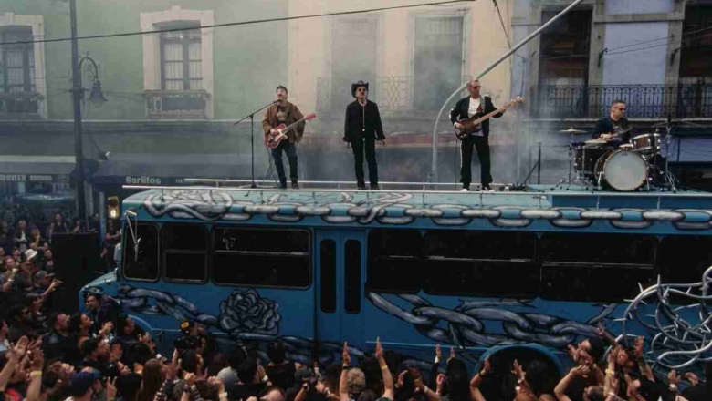 U2 rockea en “Street of Dreams”