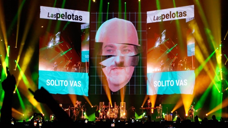 Genial performance rocker de Las Pelotas: Solito vas
