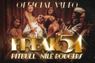 Pitbull libero una explosiva dosis de energía y ritmo junto a Nile Rodgers: Freak 54