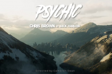 Chris Brown libero las imagenes para Psychic junto a Jack Harlow y Cassie