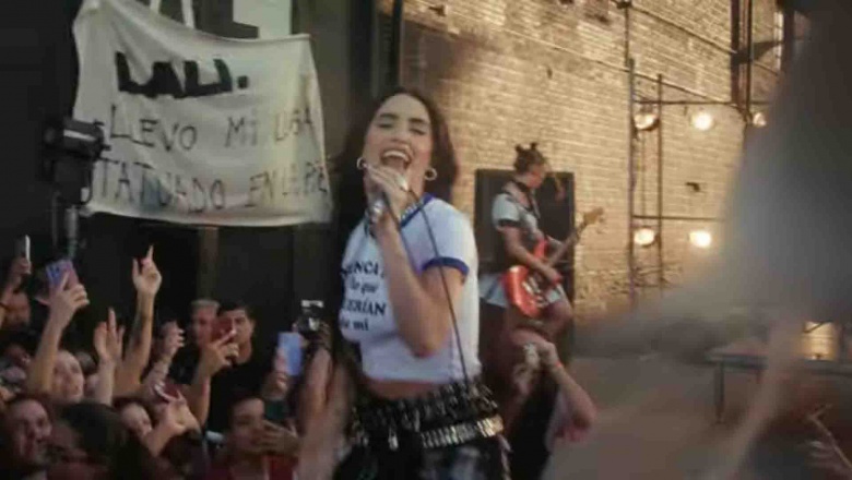 Lali Esposito rockea a lo No Me Importa