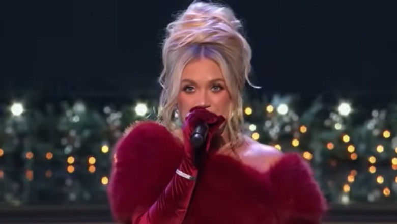 Megan Moroney y su performance encantadora en los CMA Country Christmas