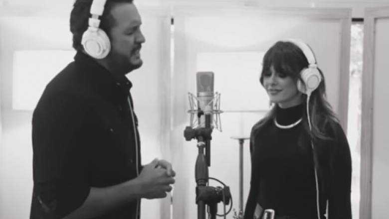 Luke Bryan y Ella Langley le dieron un toque country a un clasico de navidad