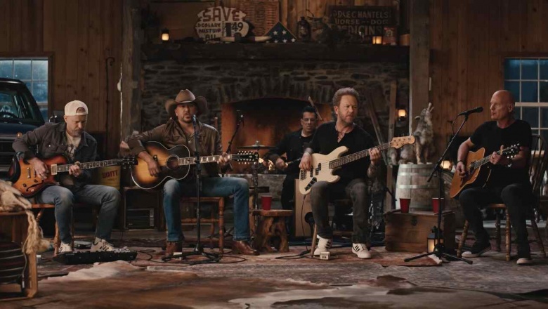 Jason Aldean interpretó “How Far Does A Goodbye Go” en sus Fireside Sessions