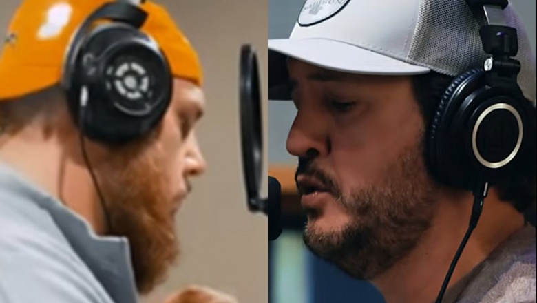 Luke Bryan y Luke Combs grabaron juntos por primera vez
