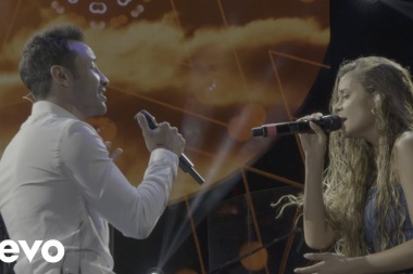 Luciano Pereyra 'Seré' junto a Cami