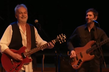 David Lebon rockea junto a Palmo Addario