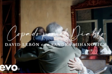David Lebon y Sandra Mihanovich rockean el track Copado por el Diablo