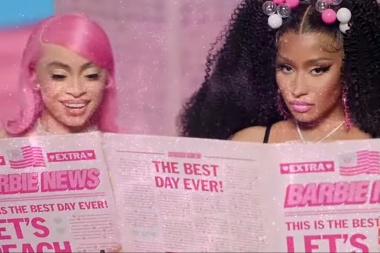 El talento y la belleza de Nicki Minaj y Ice Spice animan el visual Barbie World