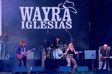 Wayra Iglesias se lucio en el Quilmes Rock 2025