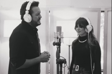 Luke Bryan y Ella Langley le dieron un toque country a un clasico de navidad