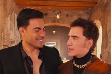 Carlos Rivera y Alejandro Fernandez mostraron el detras de camaras de Sin despedida