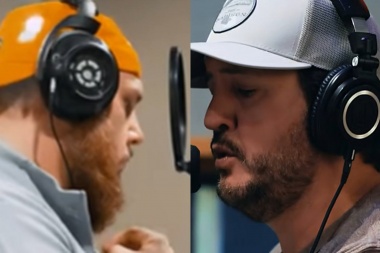 Luke Bryan y Luke Combs grabaron juntos por primera vez